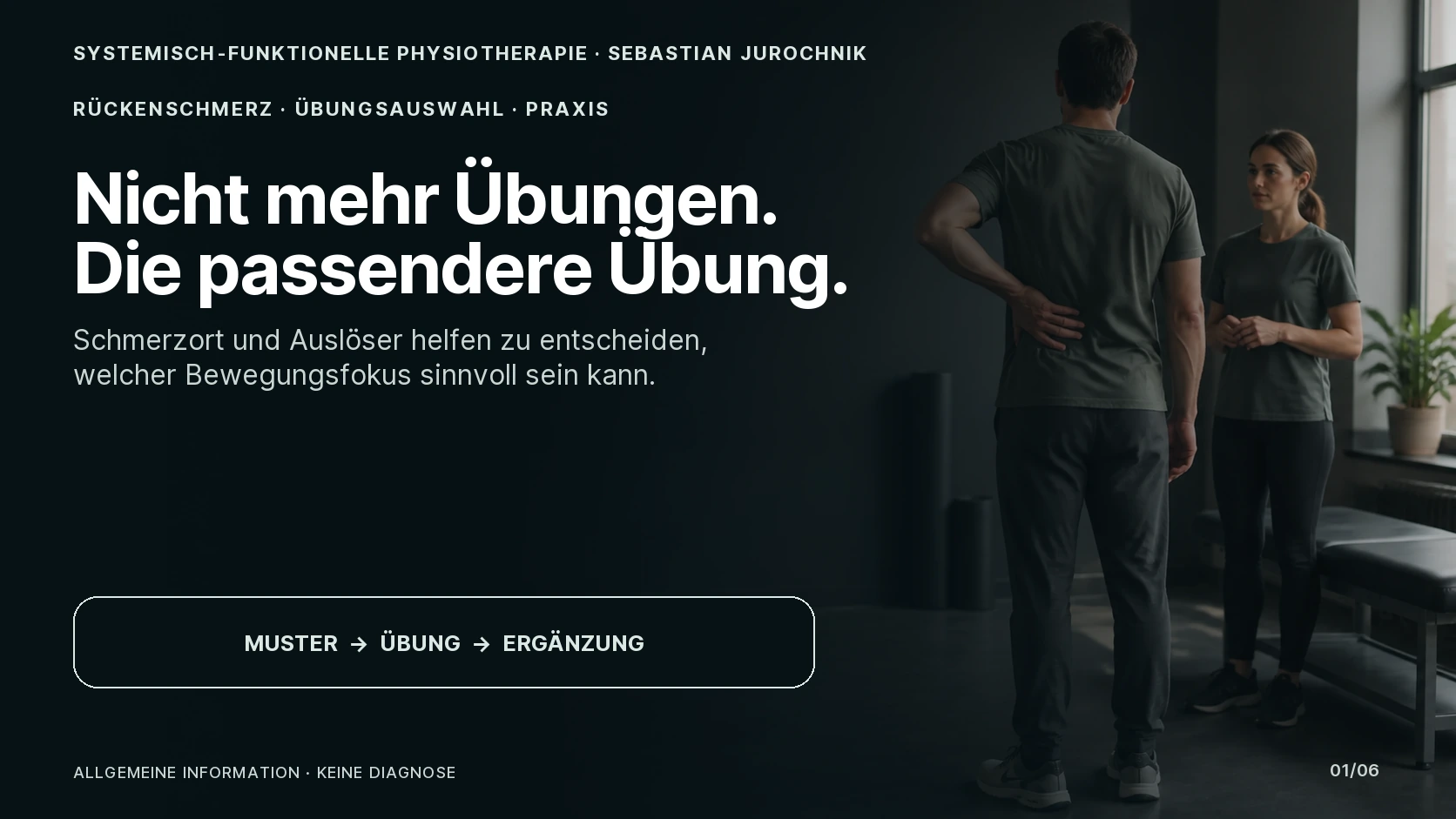Übungen bei Rückenschmerzen: Warum die Auswahl wichtiger ist als die Anzahl