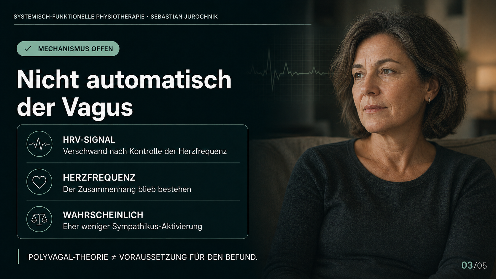 Warum der Vagusnerv den Zusammenhang zwischen Sicherheit und Herzfrequenz nicht automatisch erklärt