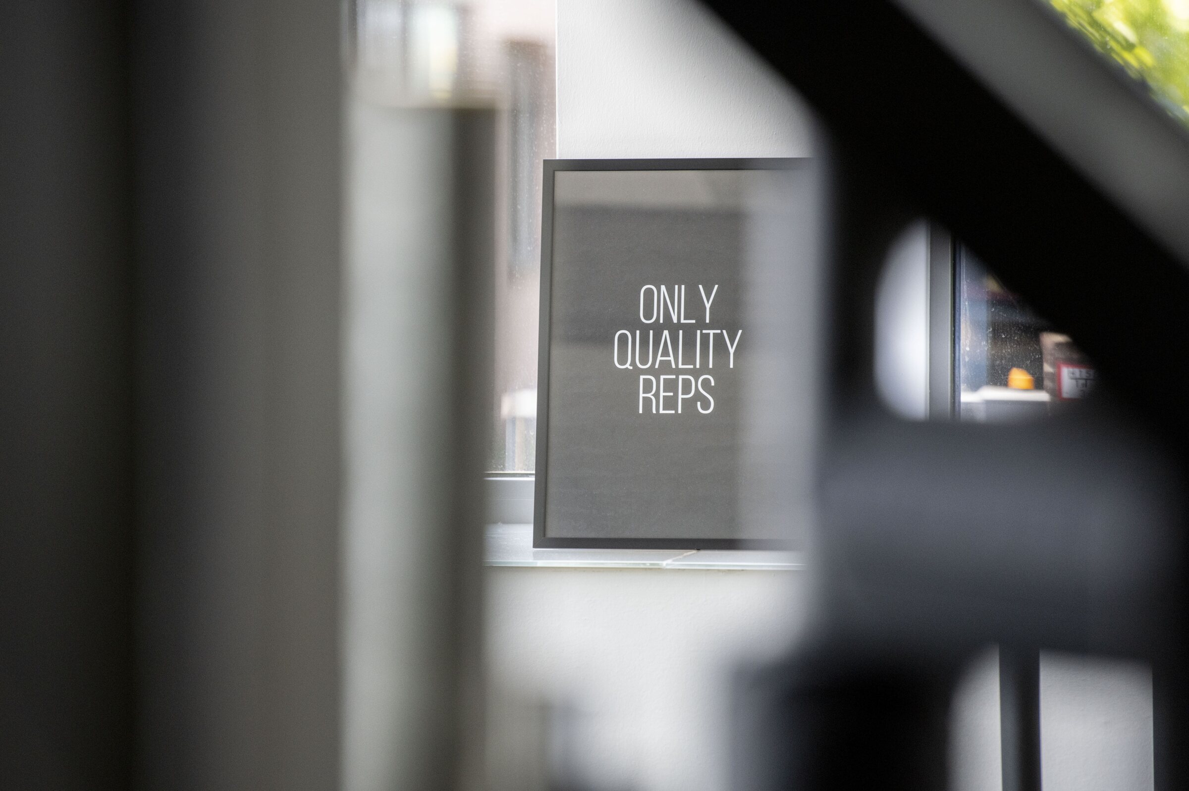 Only Quality Reps – Impression aus dem privaten Trainingsraum