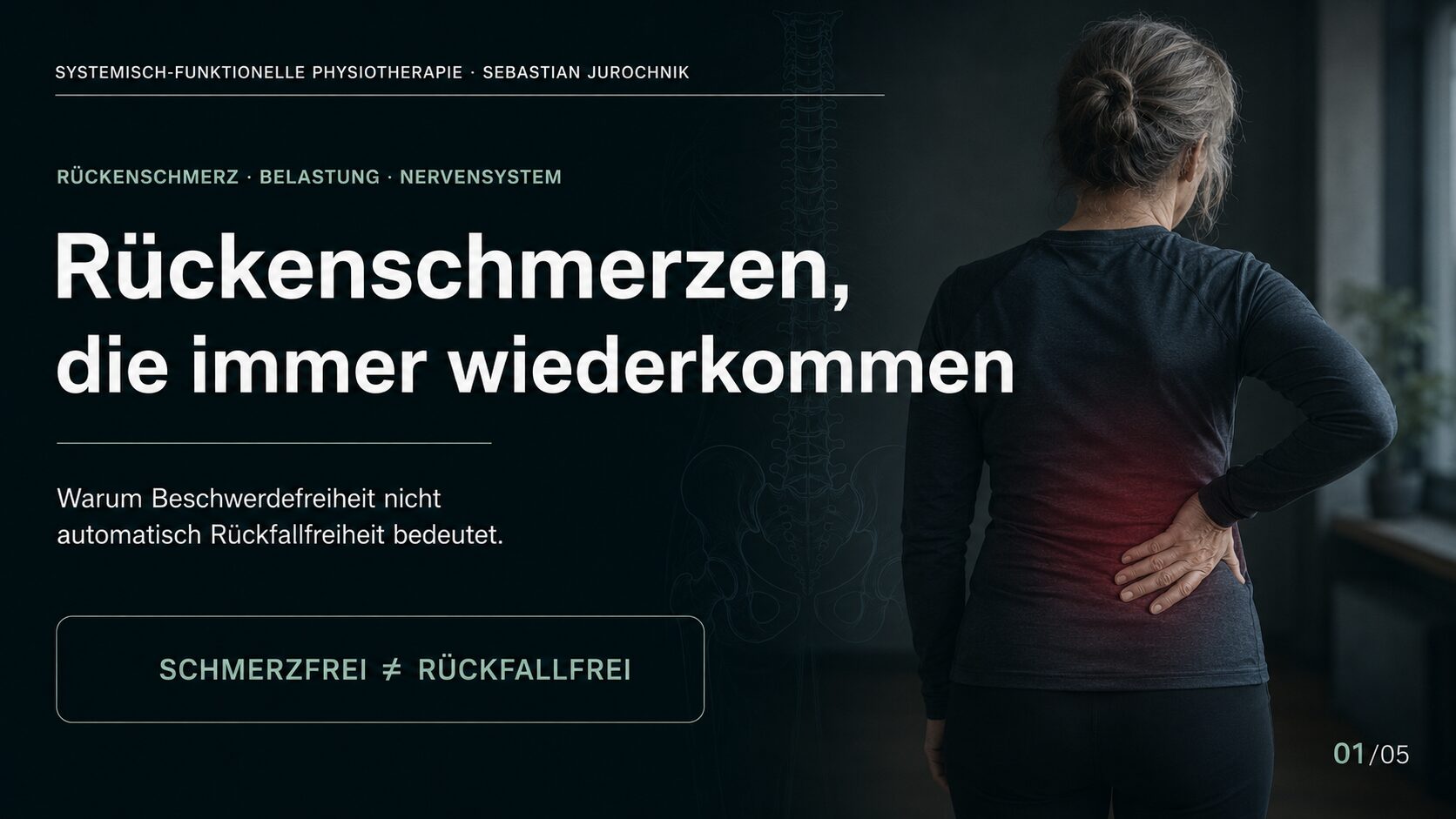 Rückenschmerzen, die immer wiederkommen — woran das liegen kann